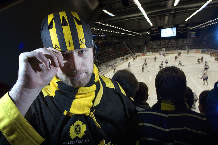AIK-supporter - femtefemman